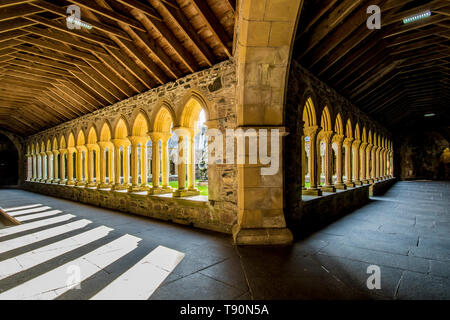 Die Klöster von Iona Abbey Stockfoto