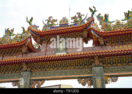 Anping Tianhou Tempel, der auch als Kaitai Tianhou oder Mazu Tempel in der anping District von Tainan, Taiwan bekannt. Stockfoto