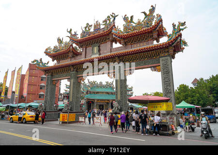 Anping Tianhou Tempel, der auch als Kaitai Tianhou oder Mazu Tempel in der anping District von Tainan, Taiwan bekannt. Stockfoto