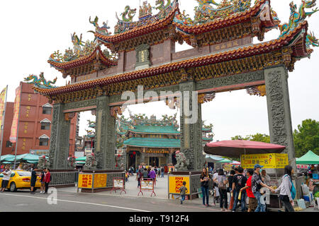 Anping Tianhou Tempel, der auch als Kaitai Tianhou oder Mazu Tempel in der anping District von Tainan, Taiwan bekannt. Stockfoto