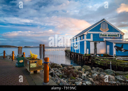 Sidney Downtown, Vancouver Island, BC, Kanada Stockfoto