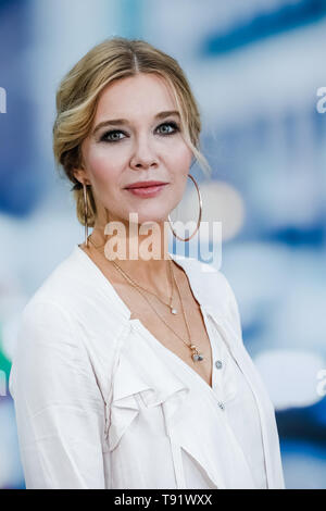 Hamburg, Deutschland. 16. Mai, 2019. Die moderatorin Laura Karasek präsentiert ihre neue Talkshow "Laura Karasek - Zart am Limit", die das ZDF-Neo ab 4. Juli angezeigt werden. Quelle: Markus Scholz/dpa/Alamy leben Nachrichten Stockfoto