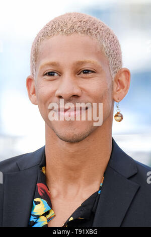 Cannes, Frankreich. 16. Mai 2019. Keiynan Lonsdale stellt bei einem Fotoshooting für 5B am Donnerstag, den 16. Mai 2019 auf dem 72. Festival de Cannes, Palais des Festivals, Cannes. Im Bild: Keiynan Lonsdale. Bild von der Credit: Julie Edwards/Alamy leben Nachrichten Stockfoto