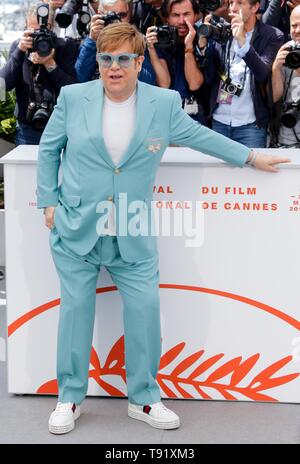 Cannes, Frankreich. 16. Mai, 2019. 72. Filmfestival in Cannes. ELTON JOHN, 2019 Cannes: Allstar Bildarchiv/Alamy leben Nachrichten Stockfoto