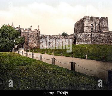 Carlisle Castle Carlisle, Cumbria, England. Stockfoto