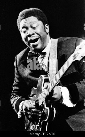 BB King, Concertgebouw Amsterdam, Niederlande - 1972, (Foto Gijsbert Hanekroot) *** Local Caption *** B.B. King *** Local Caption *** B.B. König Stockfoto