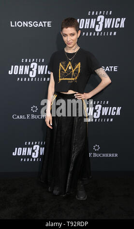 Mai 15, 2019 - Hollywood, CA, USA - 15. Mai 2019 - Hollywood, Kalifornien - Asien Kate Dillon. Special Screening von lionsgate's'' John Wick: Kapitel 3 - Parabellum'' der TCL Chinese Theatre statt. Photo Credit: Faye Sadou/AdMedia (Credit Bild: © Faye Sadou/AdMedia über ZUMA Draht) Stockfoto