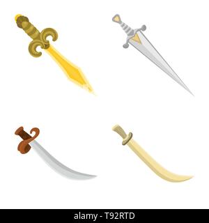 Kraft, Kampf, krummsäbel, Griff, Griff, Eroberer, Piraten, Gold, Silber, Kupfer, Mord, Ornament, Stahl, Soldat, Dekoration, Krieger, Schwert, Dolch, Messer, Waffen, Sabre, mittelalterliche, Spiel, Rüstung, Sharp, Blade, Set, Vector, Icon, Illustration, isoliert, Sammlung, Design, Element, Grafik, Zeichen, Cartoon, Farbe, Vektor, Vektoren, Stock Vektor