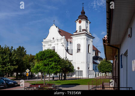 Drohiczyn, barocke Kirche von 1682, Podlasien, Polen Stockfoto