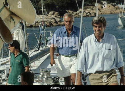 Raul Gardini, il Moro di Venezia, 1983 Stockfoto