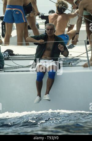 Raul Gardini, il Moro di Venezia, 1983 Stockfoto