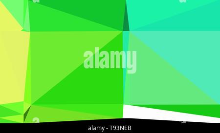 Moderate grün, khaki und türkise Farbe Hintergrund mit Dreiecken. Dreiecke Stil unterschiedlicher Größe und Form. Einfache geometrische Hintergrund für Post Stockfoto