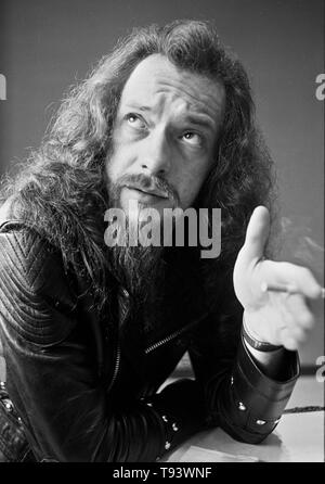 Niederlande, Amsterdam Jetro Tull, Ian Anderson, 12-10-1975 Stockfoto