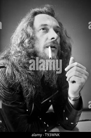 Niederlande, Amsterdam Jetro Tull, Ian Anderson, 12-10-1975 Stockfoto