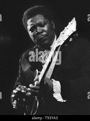 BB King, Concertgebouw Amsterdam, Niederlande - 1972, (Foto Gijsbert Hanekroot) Stockfoto