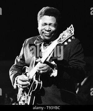 BB King, Concertgebouw Amsterdam, Niederlande - 1972, (Foto Gijsbert Hanekroot) Stockfoto