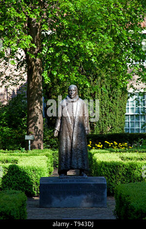 Wilhelm von Orange Statue, Delft, Holland, Niederlande, Europa Stockfoto