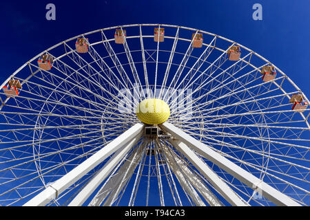 Das große Rad auf Seemänner Pier der Moreys Piers, Wildwood, New Jersey, USA Stockfoto