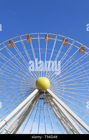 Das große Rad auf Seemänner Pier der Moreys Piers, Wildwood, New Jersey, USA Stockfoto