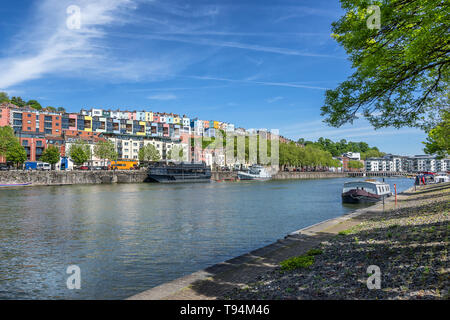 Harbourside auf dem Schwimmenden Hafen in Bristol. Stockfoto