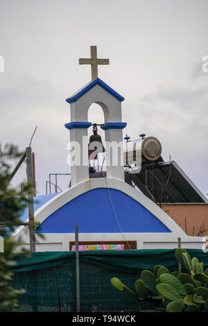 Der Glockenturm der Pfarrkirche in Chania, Kreta, Griechenland Stockfoto