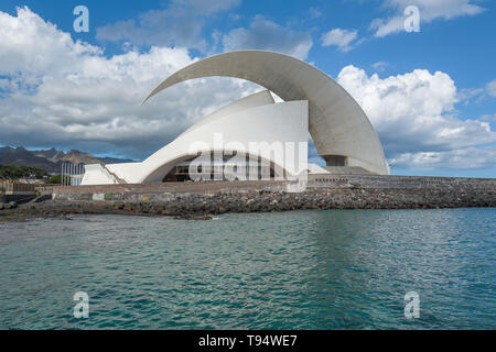 Auditorio de Tenerife Adán Martín, Santa Cruz De Tenerife, Spanien Stockfoto