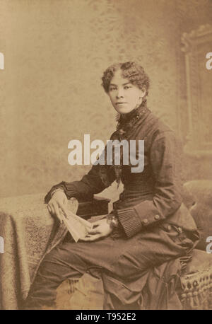 Josephine A. Silone Yates (1852 oder November 15, 1859 - 3. September 1912), in der Chemie ausgebildet, war einer der ersten Lehrer an der Lincoln Universität in Jefferson City, Missouri gemietet, und nach ihrer Promotion, die erste schwarze Frau, eine Hochschule Abteilung Wissenschaft zu Kopf. Sie haben möglicherweise die erste schwarze Frau, eine Professur an einer deutschen Hochschule oder Universität zu halten. Yates war auch in der afroamerikanischen Frauen club Bewegung. Stockfoto