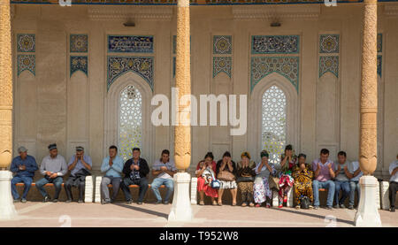 SAMARKAND, Usbekistan Stockfoto