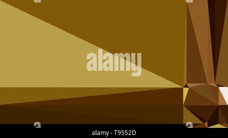 Abstrakte Farbe Dreiecke geometrischen Hintergrund mit braunen, Schokolade und sehr dunkel Rot Farben für Poster, Karten, Tapeten oder Textur. Stockfoto