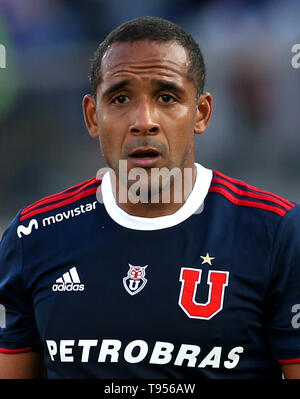 Chile Fußball-Liga 1 Abteilung - Campeonato Nacional AFP PlanVital2019/(Club Universidad de Chile) - Jean Andre Emanuel Beausejour Coliqueo Stockfoto