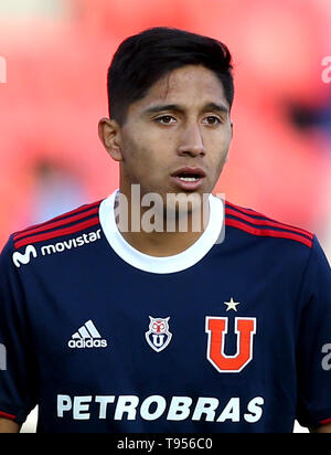 Chile Fußball-Liga 1 Abteilung - Campeonato Nacional AFP PlanVital2019/(Club Universidad de Chile) - camilo Andres Moya Carreno Stockfoto