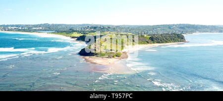 Long Reef Vorgewende (Sydney, NSW, Australien) ist eine Ikone Landspitze wurde von der Heilsarmee gehört aber nun gehört es für die Öffentlichkeit. Stockfoto