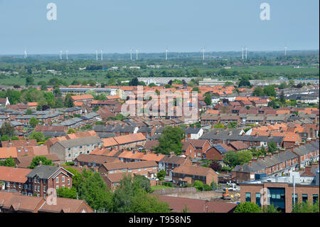 Die Stadt Beverley in East Yorkshire Stockfoto