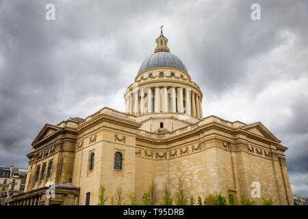 Das Pantheon ist ein Gebäude im Quartier Latin in Paris, Frankreich Stockfoto