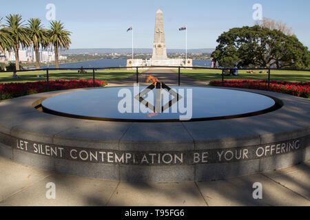 Kings Park War Memorial Denkmal Kings Park, Perth, Australien Stockfoto