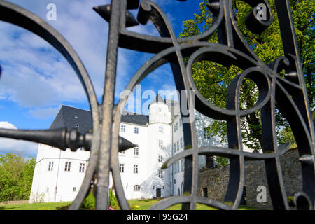 Altenberg: Bezirk Bärenstein: Schloss Bärenstein im Erzgebirge, Erzgebirge, Sachsen, Sachsen, Deutschland Stockfoto