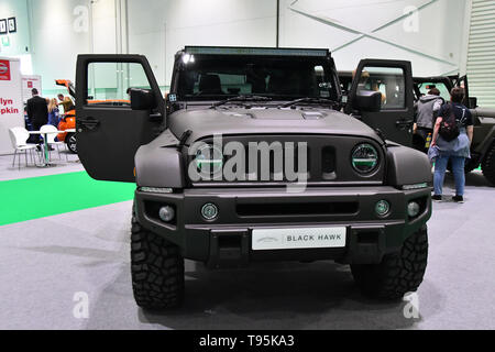 Excel London, UK. 16. Mai 2019. Drücken Sie Tag: London Motor & Technik Show‎ Tag der Eröffnung am 16. Mai 2019, bei Excel London, UK. Bild Capital/Alamy leben Nachrichten Stockfoto