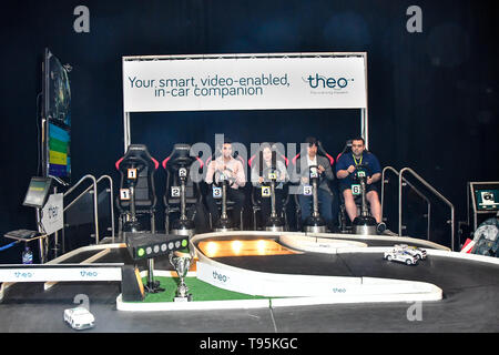 Excel London, UK. 16. Mai 2019. Drücken Sie Tag: London Motor & Technik Show‎ Tag der Eröffnung am 16. Mai 2019, bei Excel London, UK. Bild Capital/Alamy leben Nachrichten Stockfoto