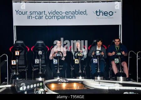 Excel London, UK. 16. Mai 2019. Drücken Sie Tag: London Motor & Technik Show‎ Tag der Eröffnung am 16. Mai 2019, bei Excel London, UK. Bild Capital/Alamy leben Nachrichten Stockfoto