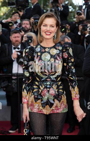 Cannes, Frankreich. 16. Mai, 2019. Eva Herzigova besucht die Premiere von "Rocketman" während der 72Nd Cannes Film Festival im Palais des Festivals in Cannes, Frankreich, am 16. Mai 2019. | Verwendung der weltweiten Kredit: dpa/Alamy leben Nachrichten Stockfoto