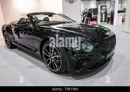 Mai 16, 2019 - London, UK - Vom 16. bis 19. Mai 2019 in London ExCel der London Motor Show wird mehr Autos und Inhalt. Von Supercars oder elektrische Autos aktuelle Modelle von Herstellern und die neueste Technologie. Der London Motor & Tech Show ist der größte Handel Automobil und Technik zeigen in Großbritannien. (Bild: © Velaren Grant/ZUMA Draht) Stockfoto