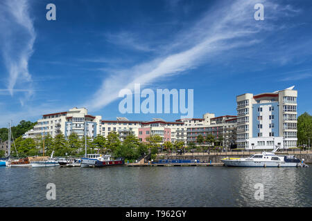 Hannover Quay in Bristol. Stockfoto