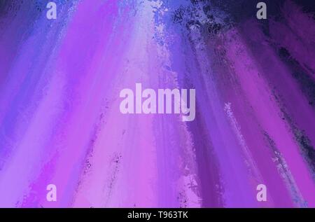 Violette Linien, venezianischem Stuck Hintergrund, dekorativ bemalten Textur Stockfoto