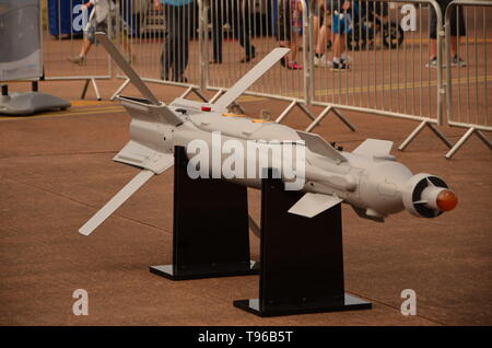 Us Air Force GBU-12 Paveway II Laser-Guided Smart Bomb, Präzisionswaffen Stockfoto