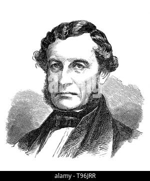 Malgaigne Joseph-Francois (Februar 14, 1806 - Oktober 17, 1865) war ein französischer Chirurg und Medizinhistoriker. Malgaigne studierte Medizin in Paris, und wurde später ein Chirurg der Pariser Krankenhäuser, einschließlich Hôpitals Saint-Louis, Charité und Beaujon. Er ist für seine Arbeit mit Knochenbrüche und Verrenkungen bekannt, spezialisiert auf orthopädische Chirurgie des Knie, Hüfte und Schulter. Im Jahr 1834 veröffentlichte er Manuel de Tiermedizin operatoire, eine einflussreiche Arbeit auf der chirurgischen Techniken. Stockfoto