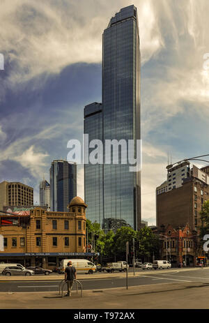 Melbourne, Australien, Victoria vom 18. Dezember 2013. Das Waterside Hotel 508 Flinders Street. Stockfoto