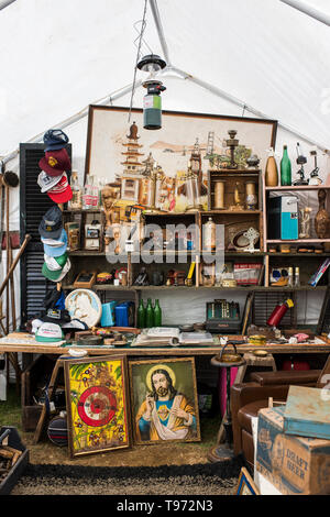 New York City, USA - May15, 2019: Brimfield Antique Market, Brimfield Massachusetts, USA. Stockfoto