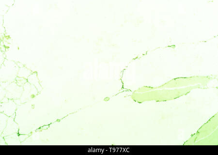 Helle grüne Marmor Muster, mit weißen Hintergrund mit grünen Adern, oder Körner, im Marmor Schiefer. Das ist ein Schnitt Marmor Schiefer verwendet als Arbeitsplatte. Stockfoto