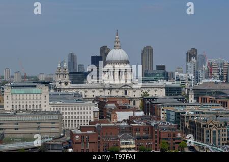 Blick von der Tate Modern Stockfoto