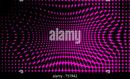 Abstract Pink duplex Hintergrund. Halbton Textur. Trendigen Farbverlauf Textur. Stockfoto